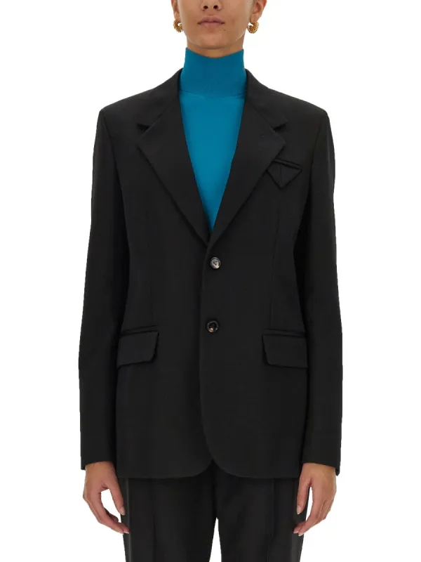 Giacca Monopetto In Lana made by Bottega Veneta