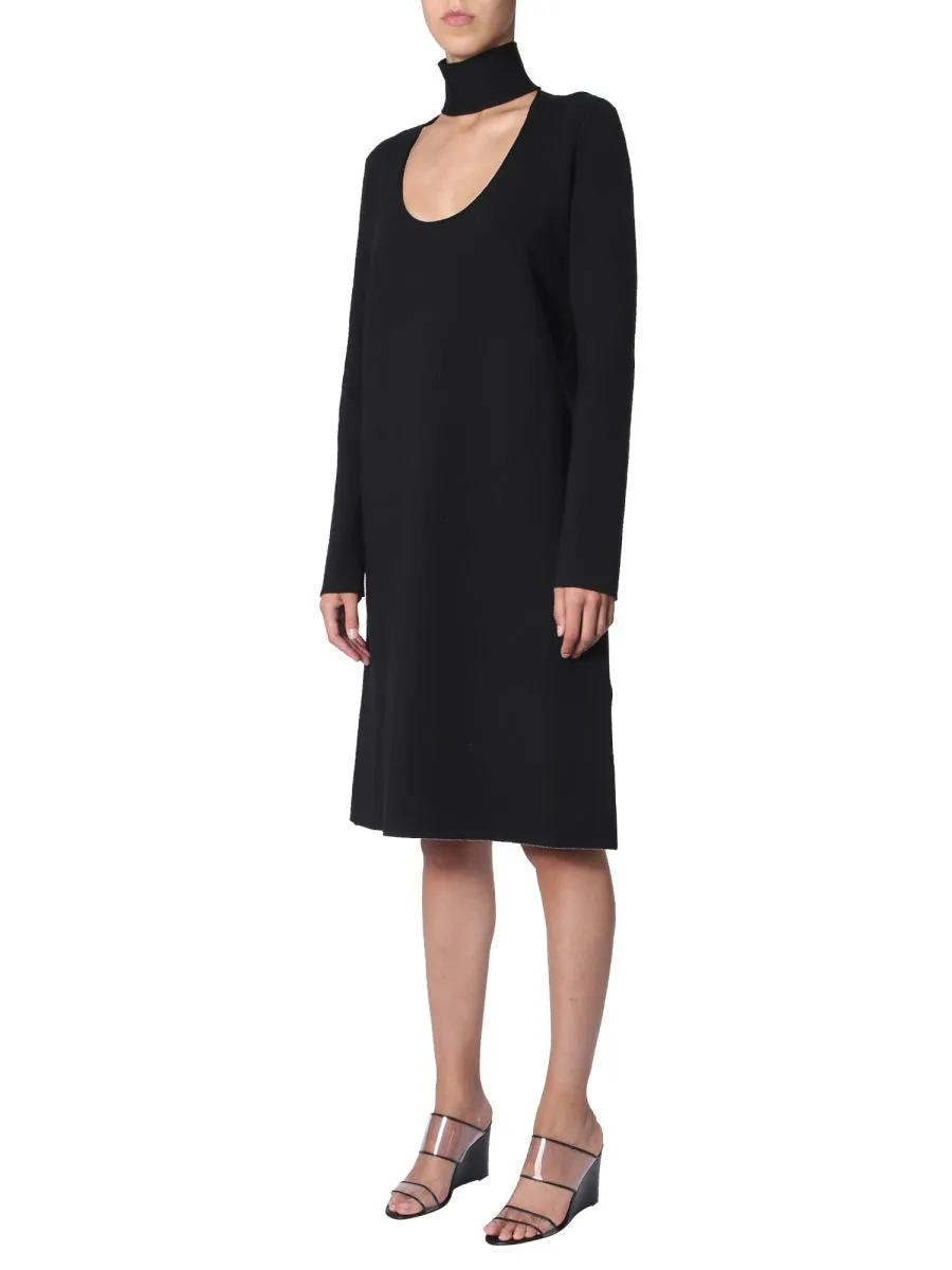 High Neck Dress sold by Wanan Luxury product image thumbnail 2