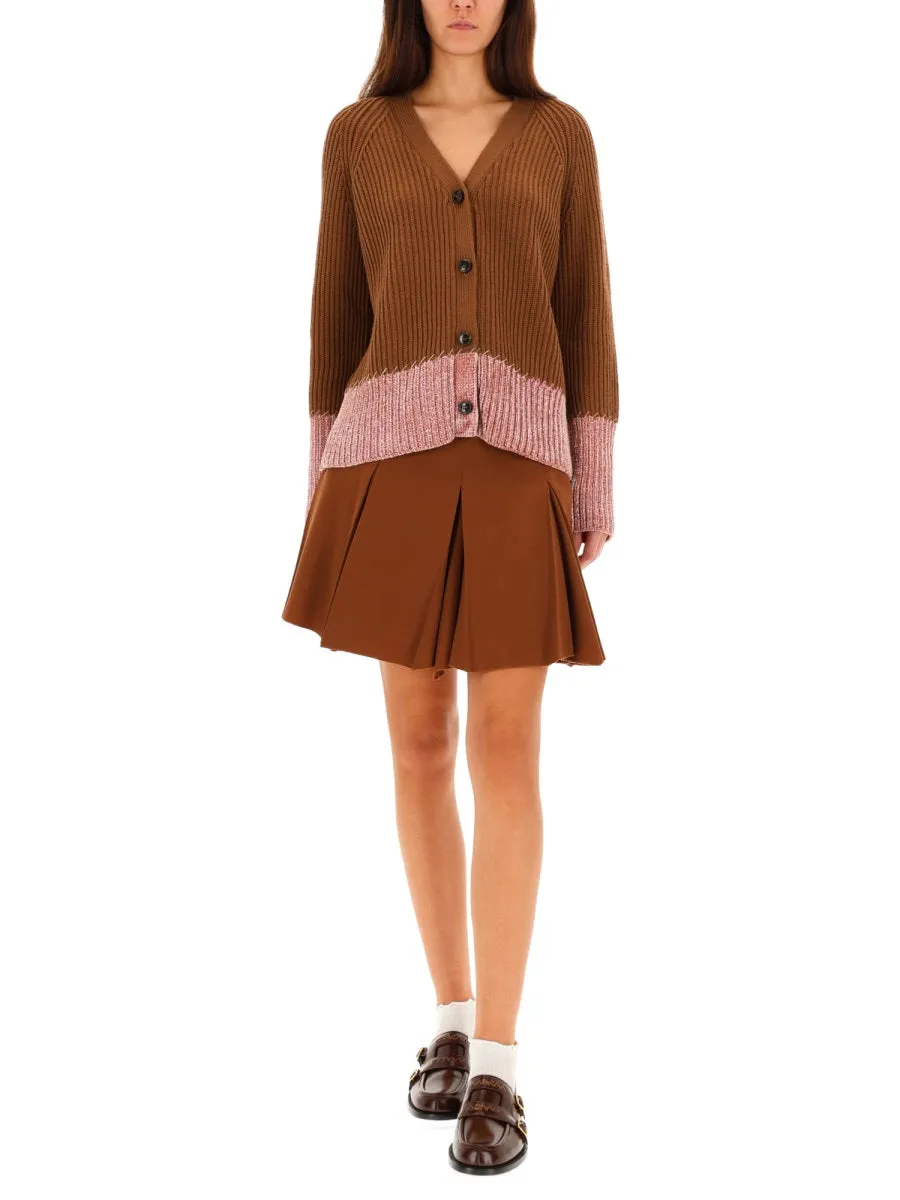 Cardigan With "Color Block" Pattern sold by Wanan Luxury product image thumbnail 2