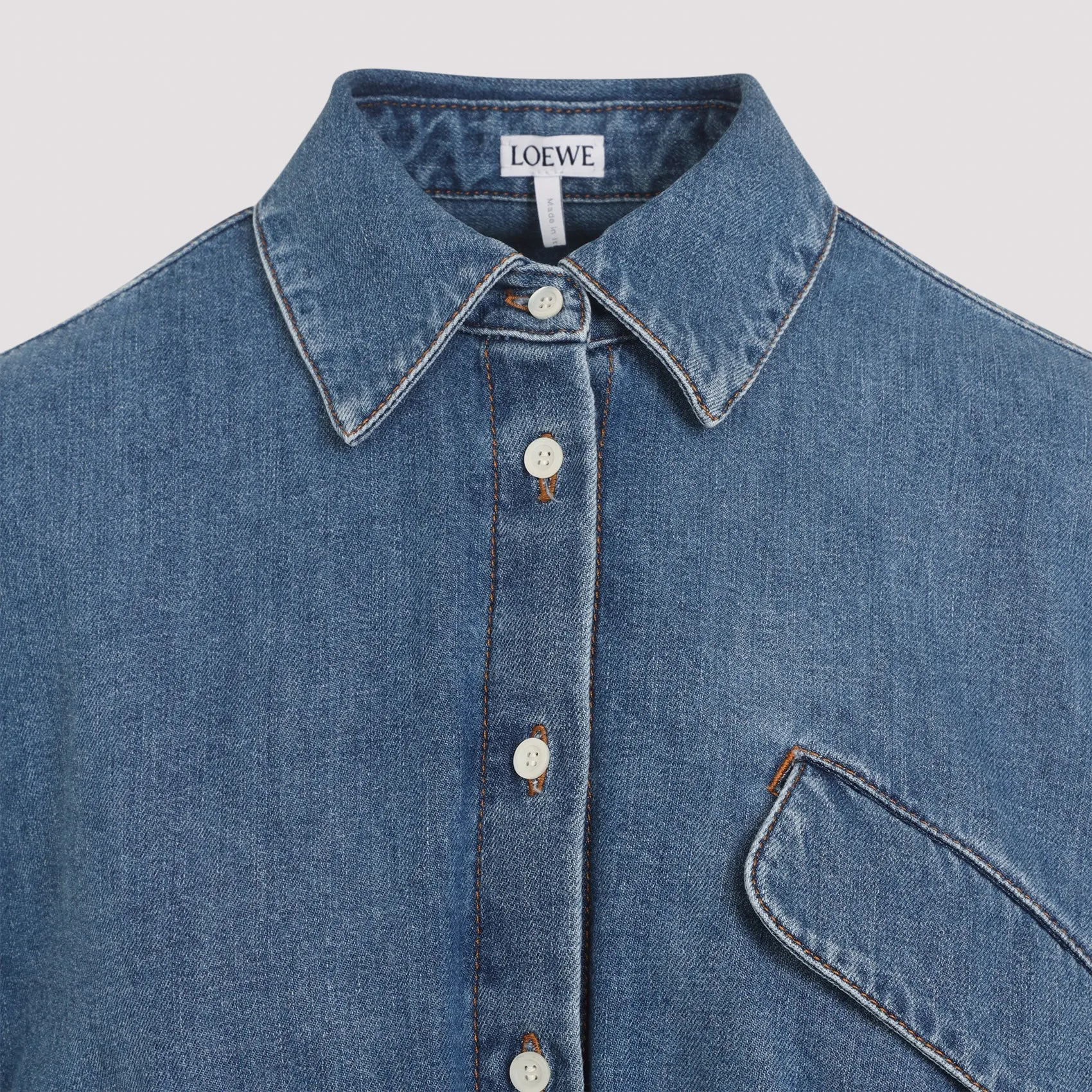 Shirts Blue sold by Wanan Luxury product image thumbnail 4
