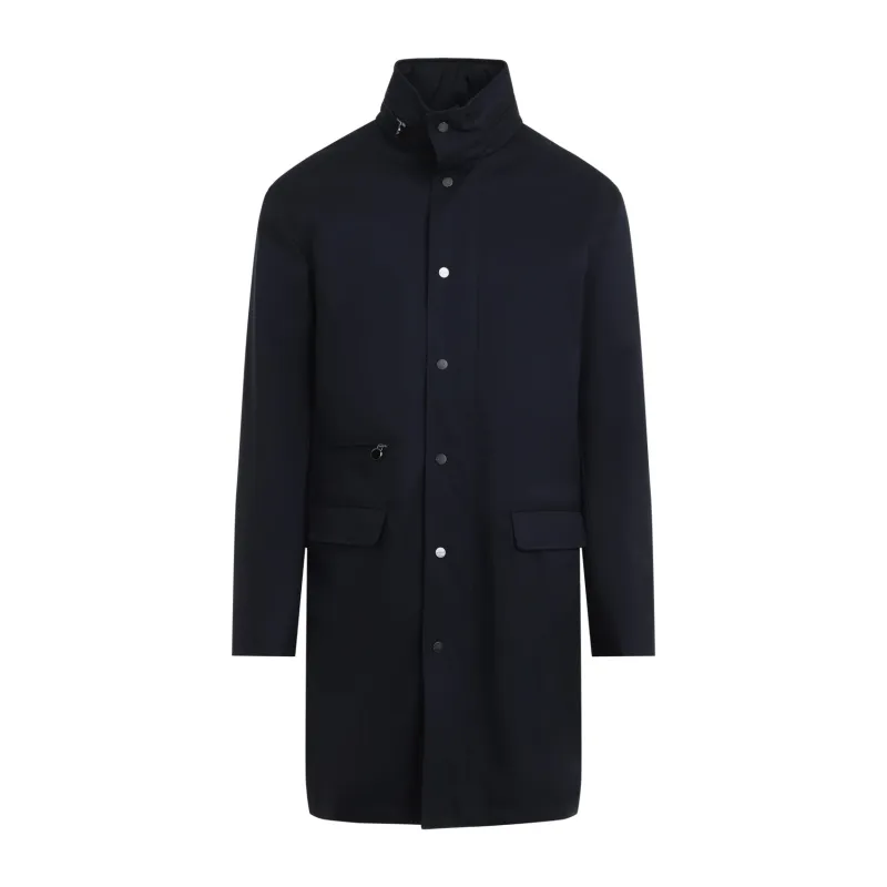 Single Breasted Blue made by Kiton