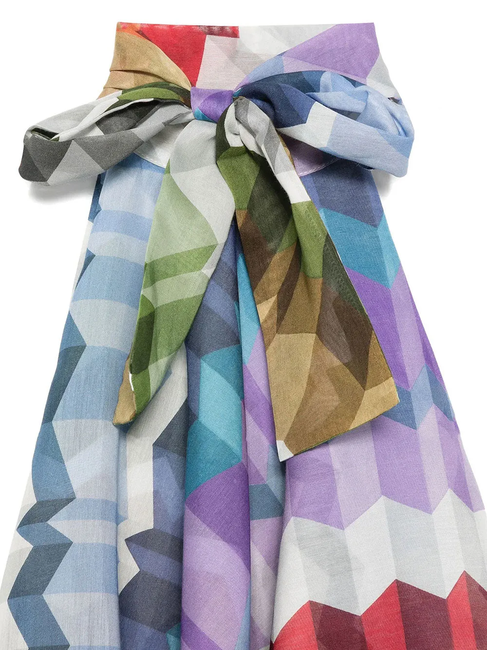 Geometric-Print Halterneck Top sold by Wanan Luxury product image thumbnail 2