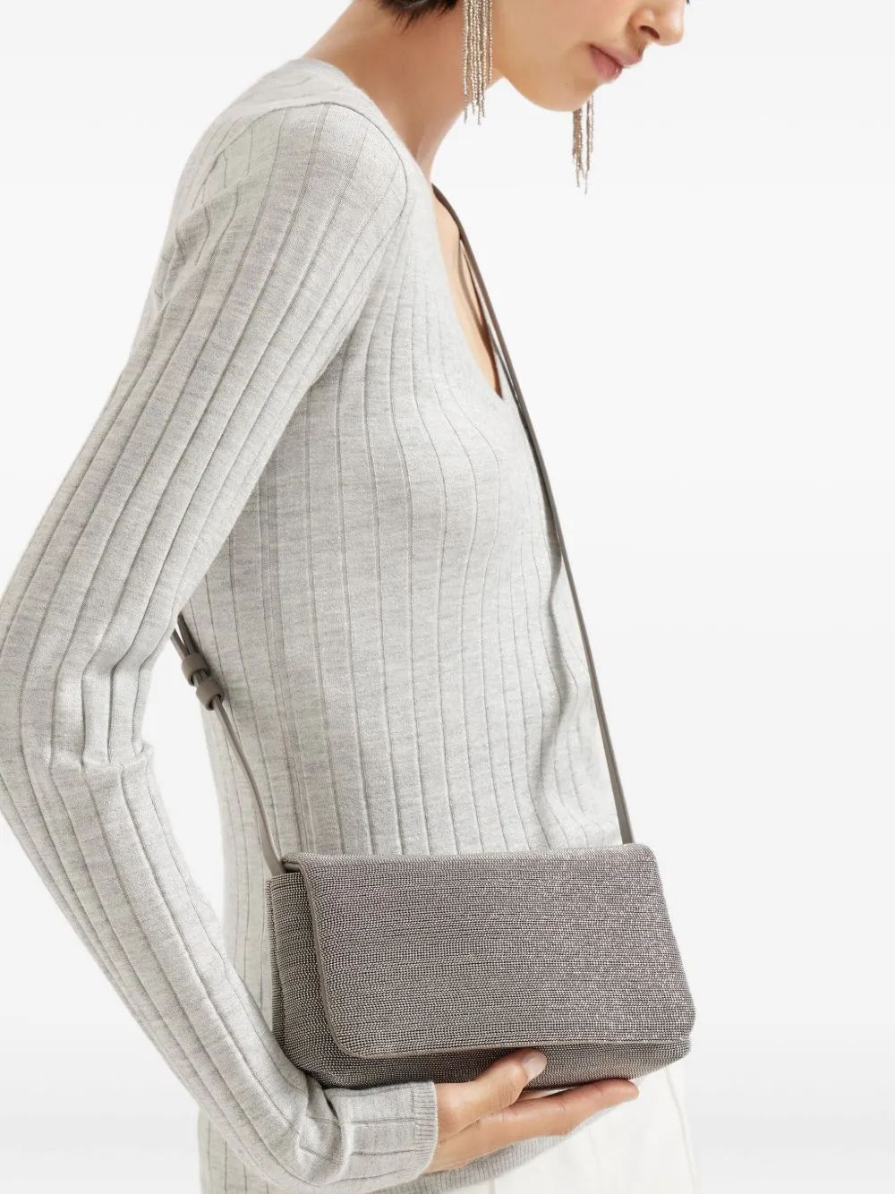 Leather Crossbody Bag sold by Wanan Luxury product image thumbnail 2