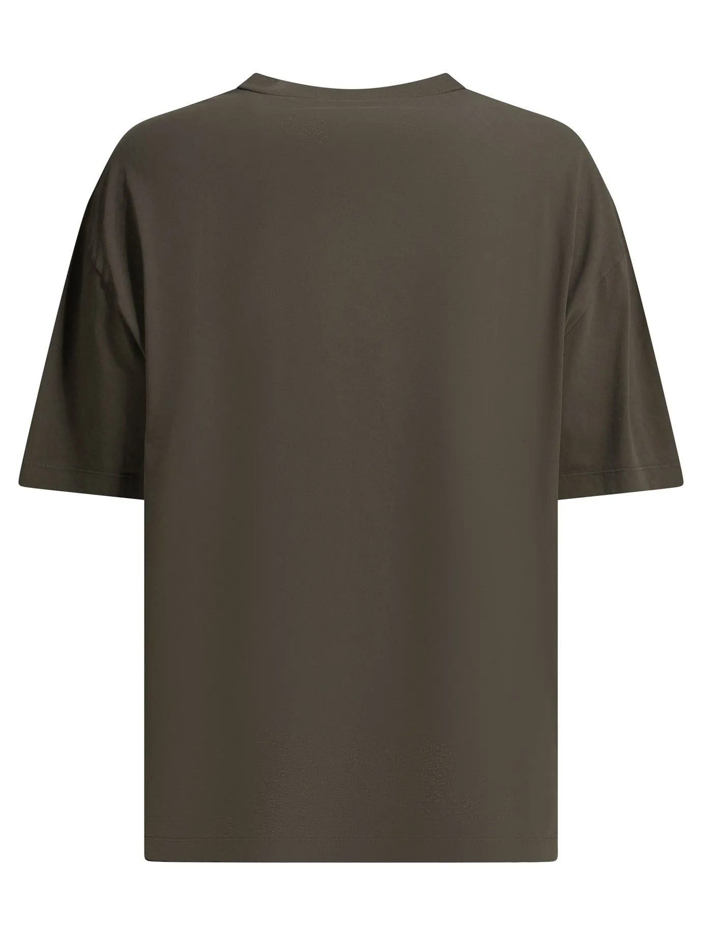 Crew-Neck T-Shirt With Logo T-Shirts Grey sold by Wanan Luxury product image thumbnail 2