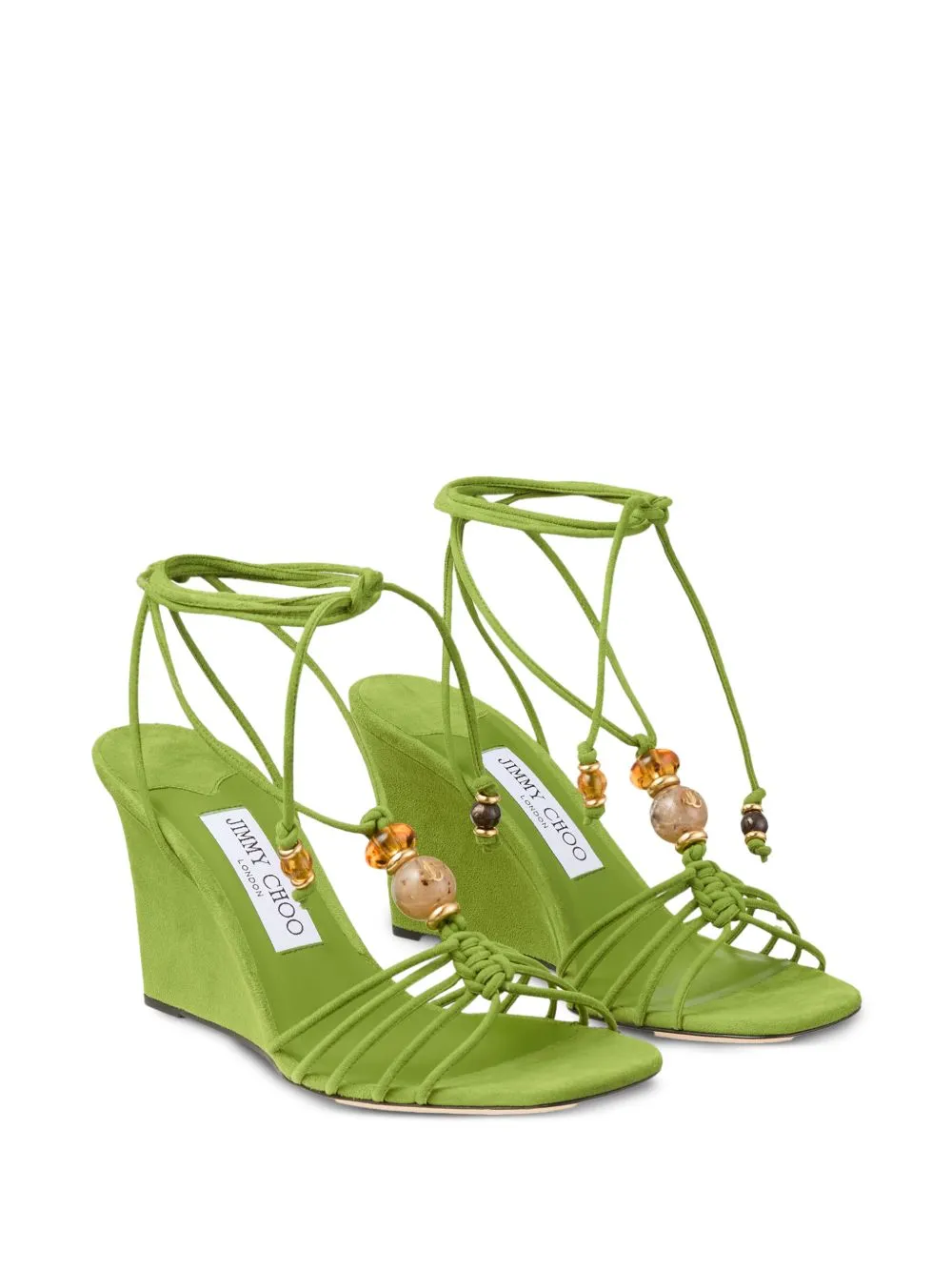 Lova Suede Leather Wedge Sandals sold by Wanan Luxury product image thumbnail 2