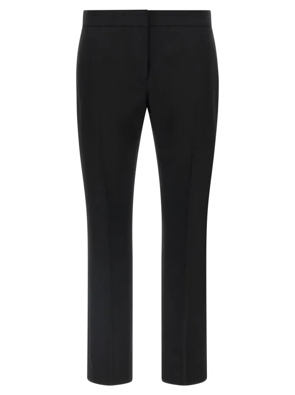 Cigarette Pants Black made by Alexander McQueen