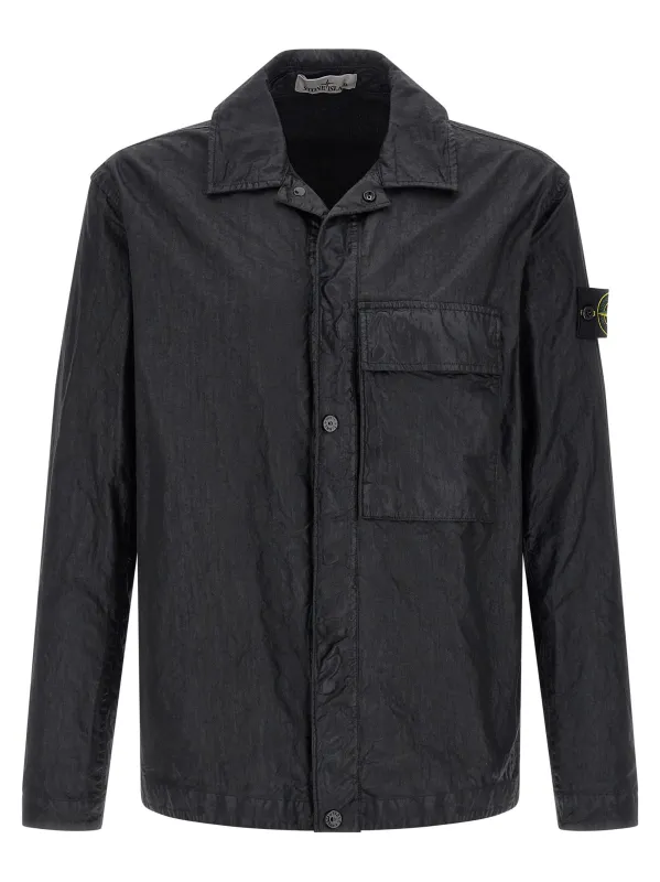 1200003 Shirt And Blouse Black made by Stone Island