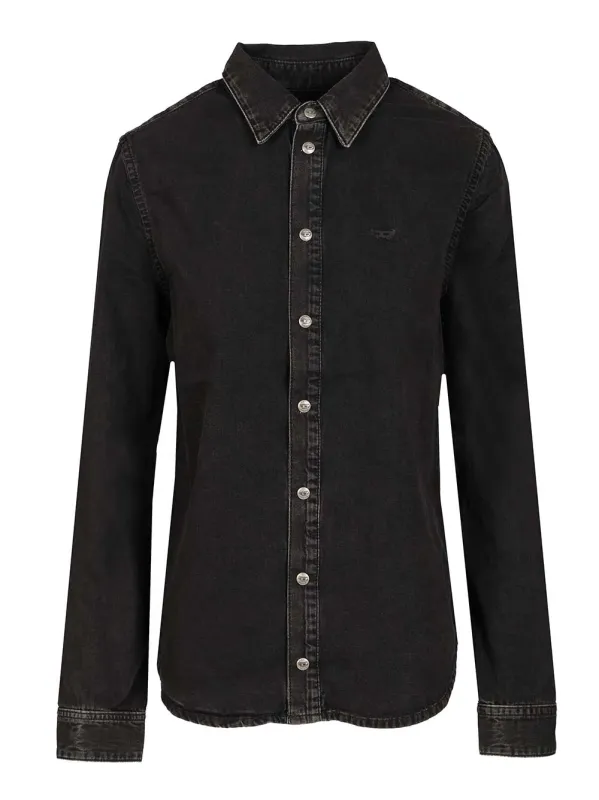 Denim Shirt Black made by Diesel