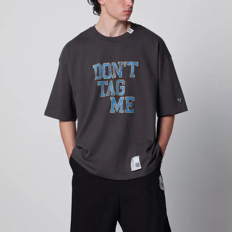 Don't Tag Me Cotton T-Shirt made by Maison MIHARA YASUHIRO
