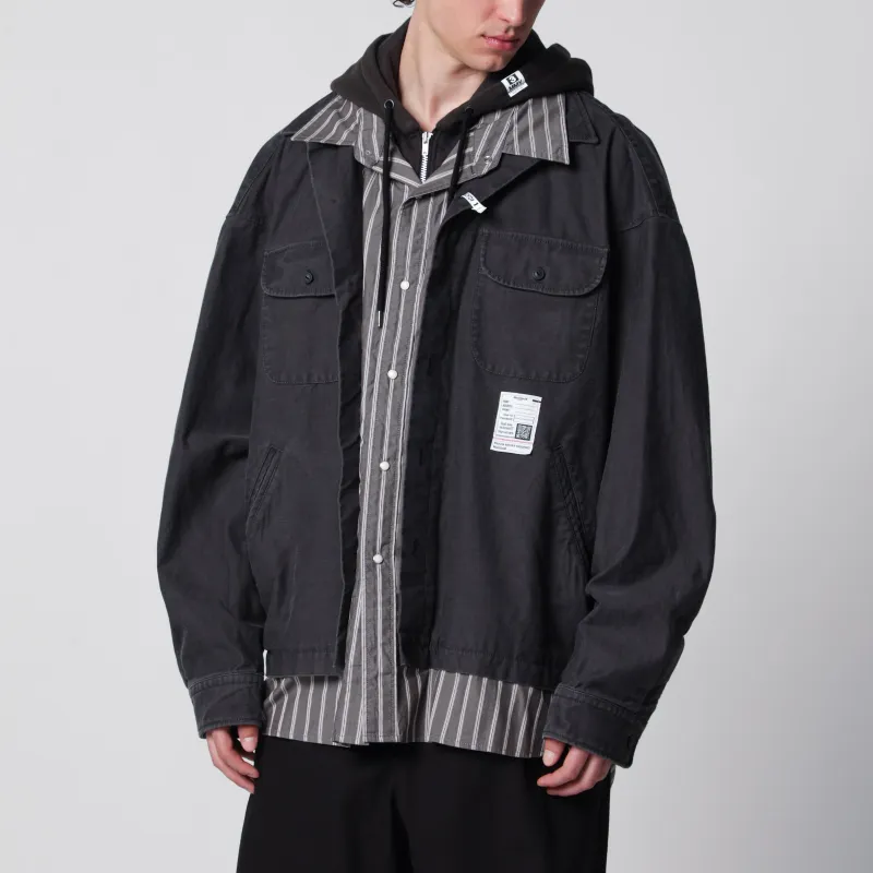 Three-Layer Cotton Shirt made by Maison MIHARA YASUHIRO