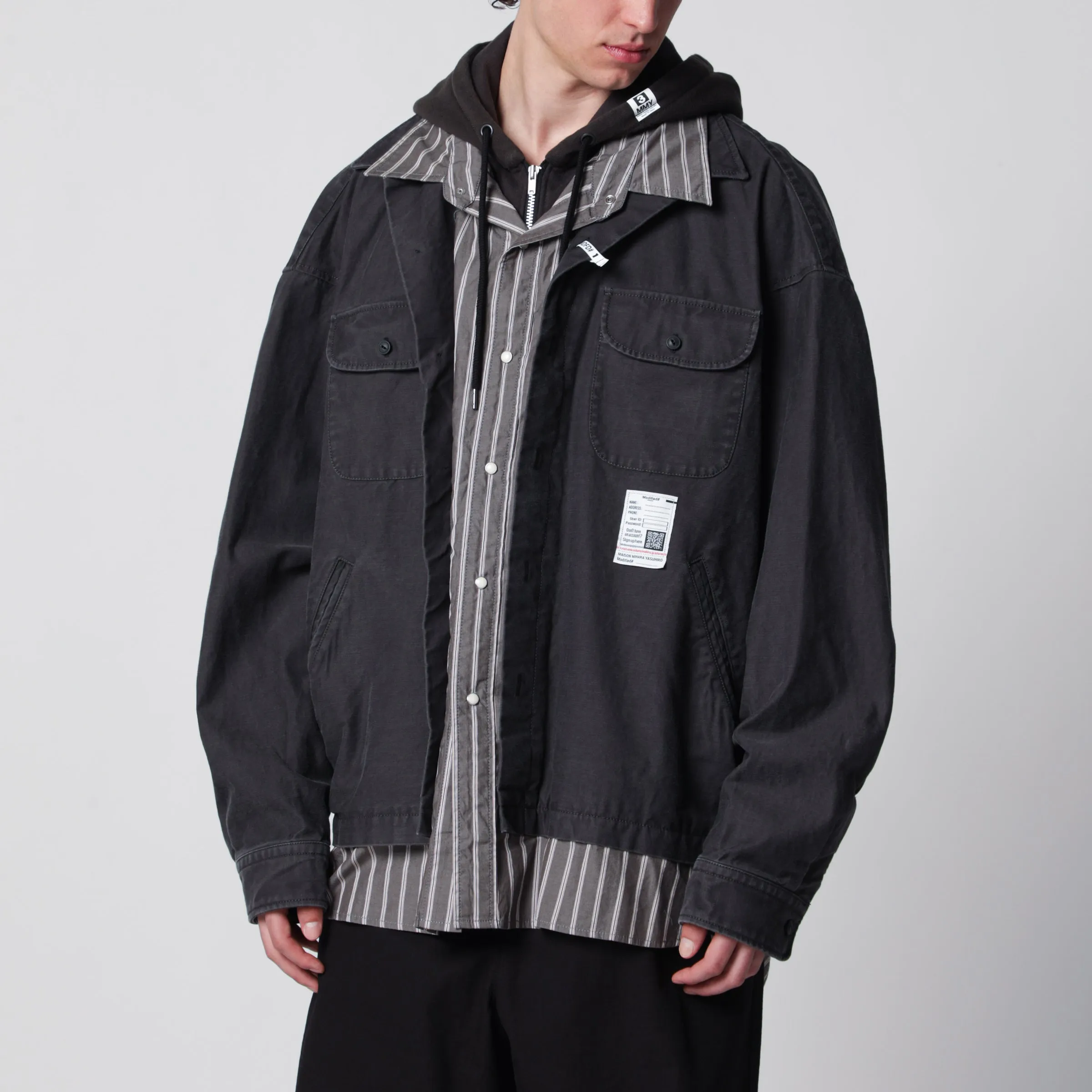 Three-Layer Cotton Shirt sold by Wanan Luxury