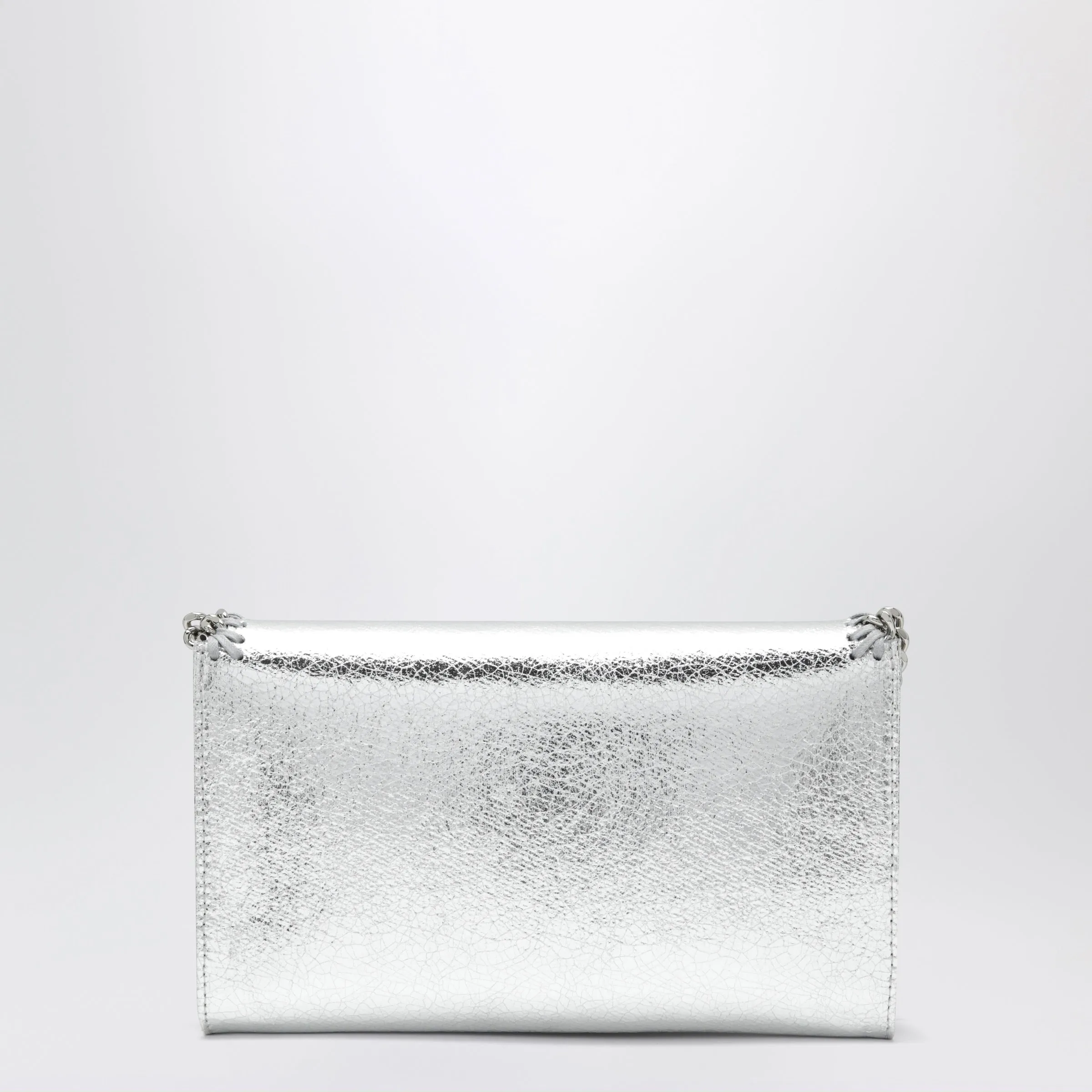 Falabella Metallic Silver Crossbody Wallet Bag sold by Wanan Luxury product image thumbnail 2