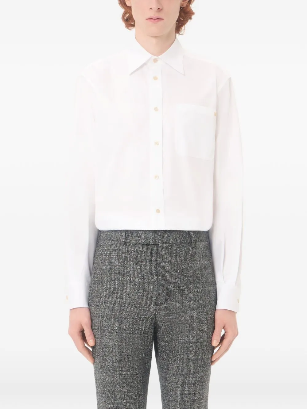 Vgold Cotton Shirt sold by Wanan Luxury product image thumbnail 3