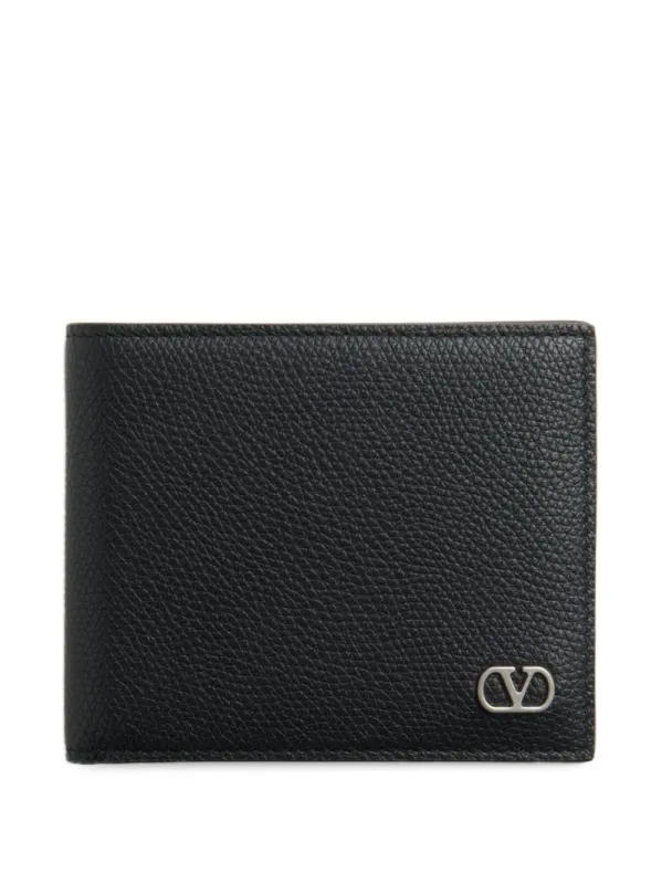 Vlogo Signature Leather Wallet made by Valentino Garavani