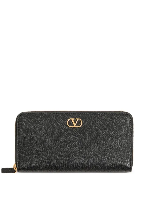 Vlogo Signature Leather Wallet made by Valentino Garavani
