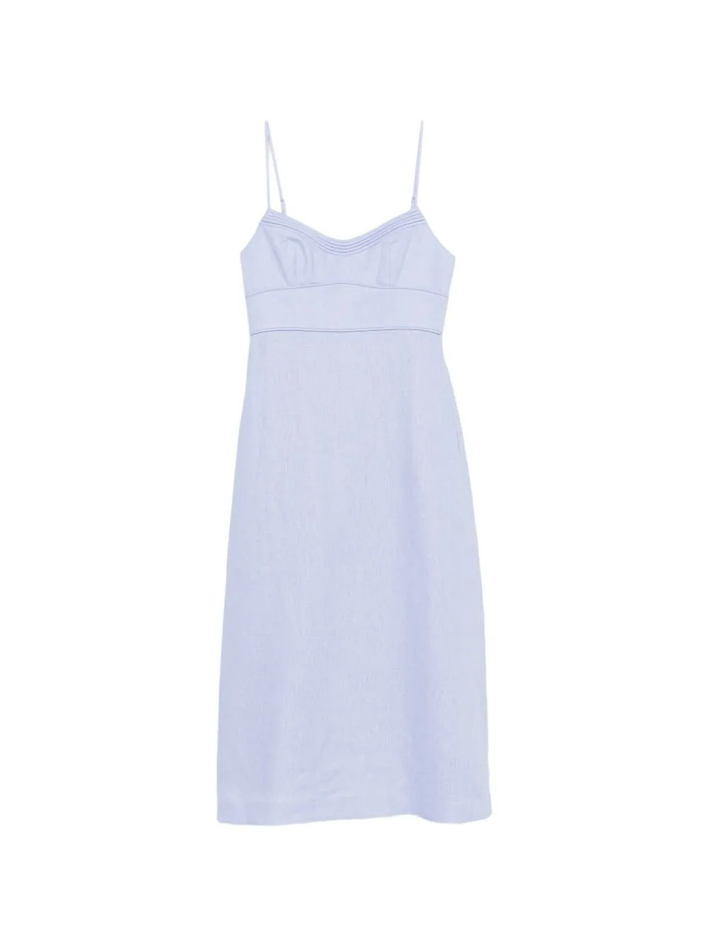 Luna Linen Midi Dress sold by Wanan Luxury