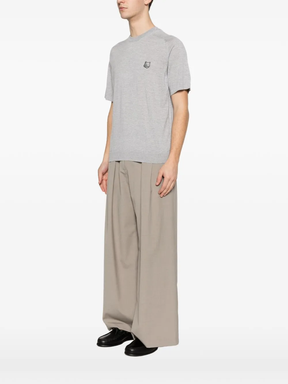 Fox Head Wool Jumper sold by Wanan Luxury product image thumbnail 4
