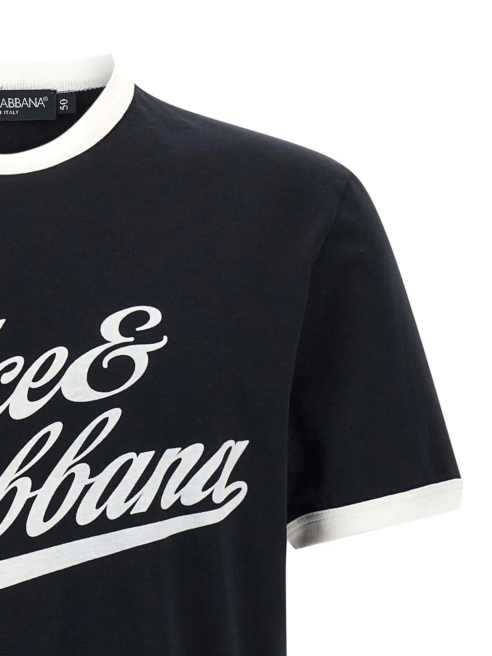 Velvet Logo T-Shirt Blue sold by Wanan Luxury product image thumbnail 3