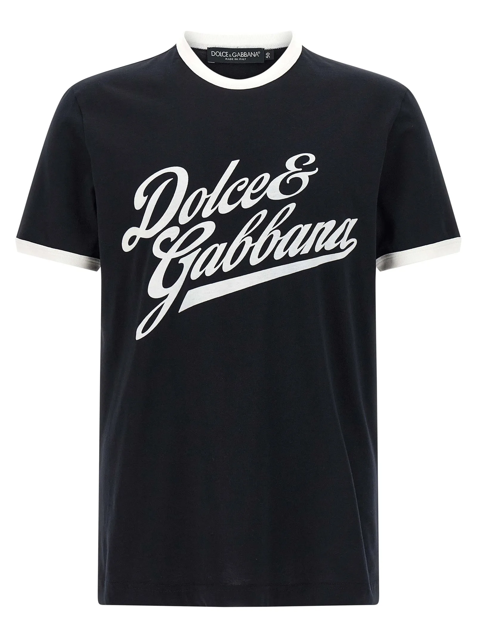 Velvet Logo T-Shirt Blue sold by Wanan Luxury