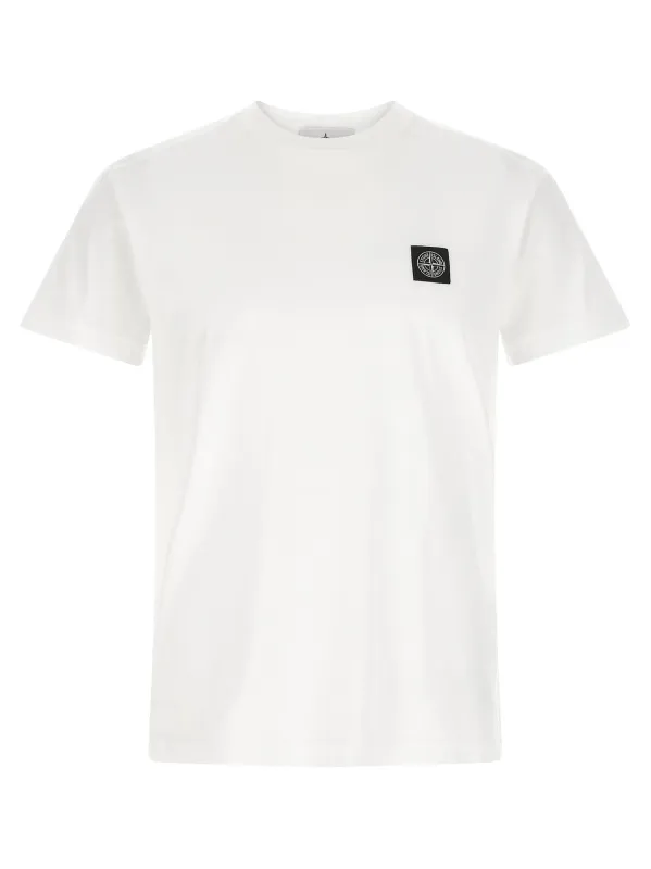 2100027 T-Shirt White made by Stone Island