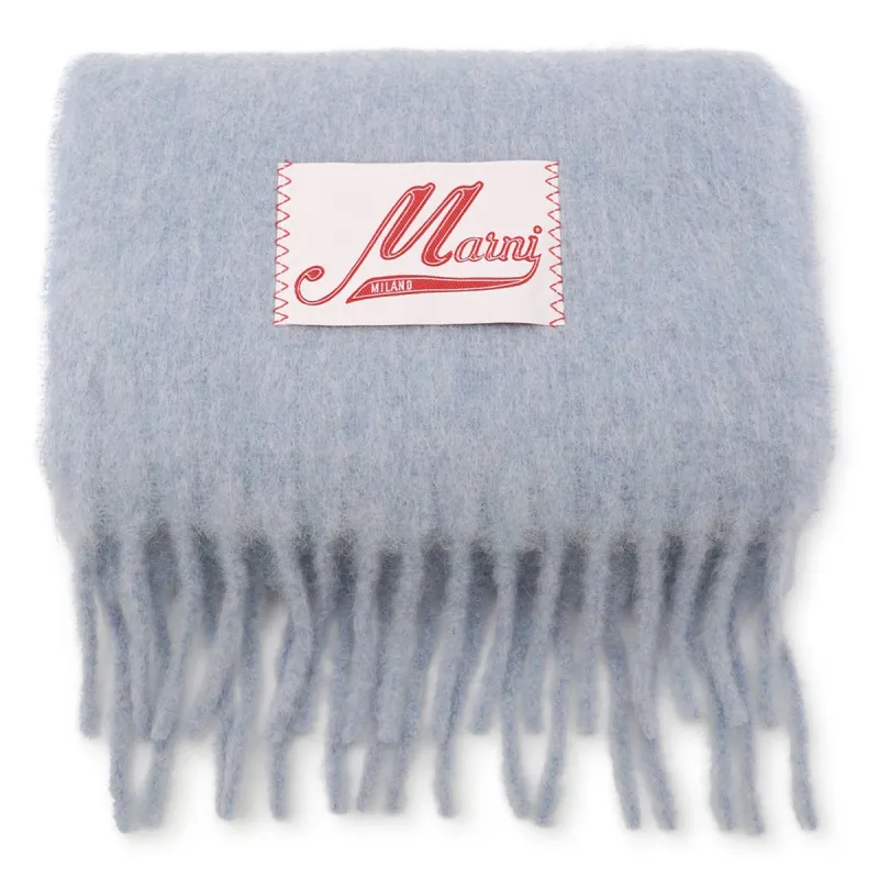 Scarfs Iris Blue made by Marni