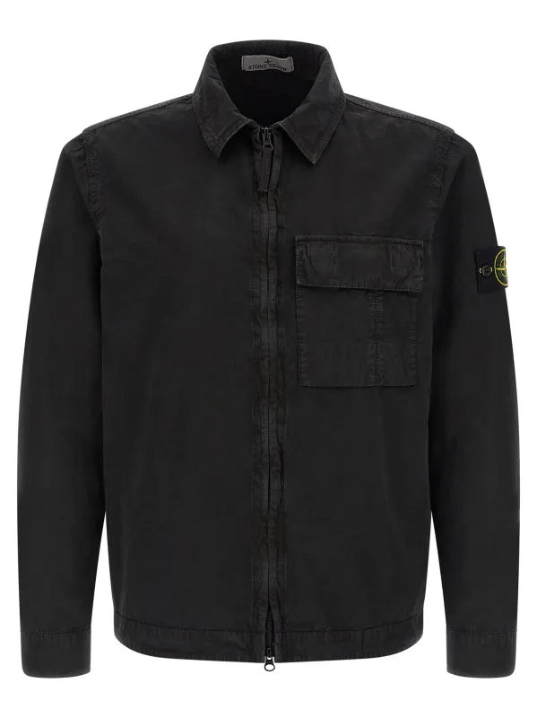 1200008 Shirt And Blouse Black made by Stone Island