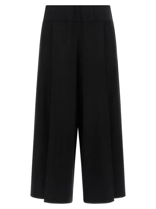 Campagne Pants Black made by Issey Miyake