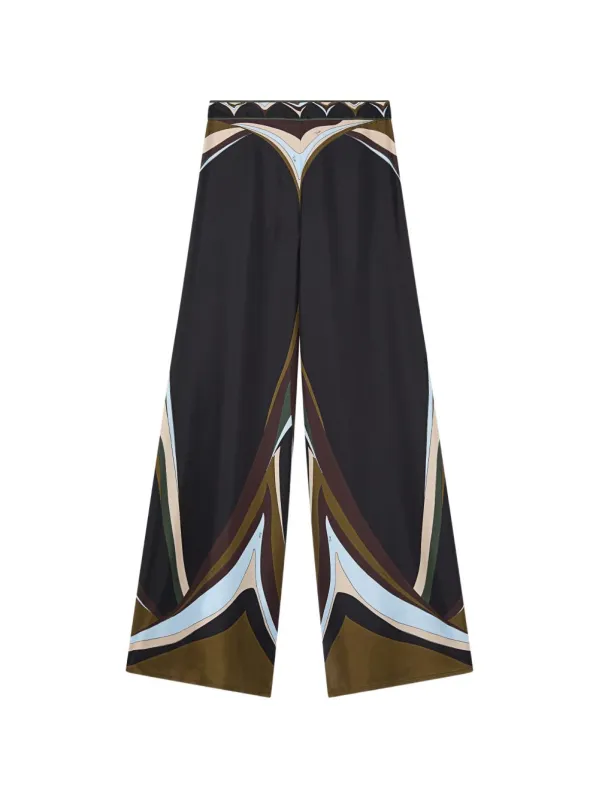 Printed Silk Trousers made by Emilio Pucci