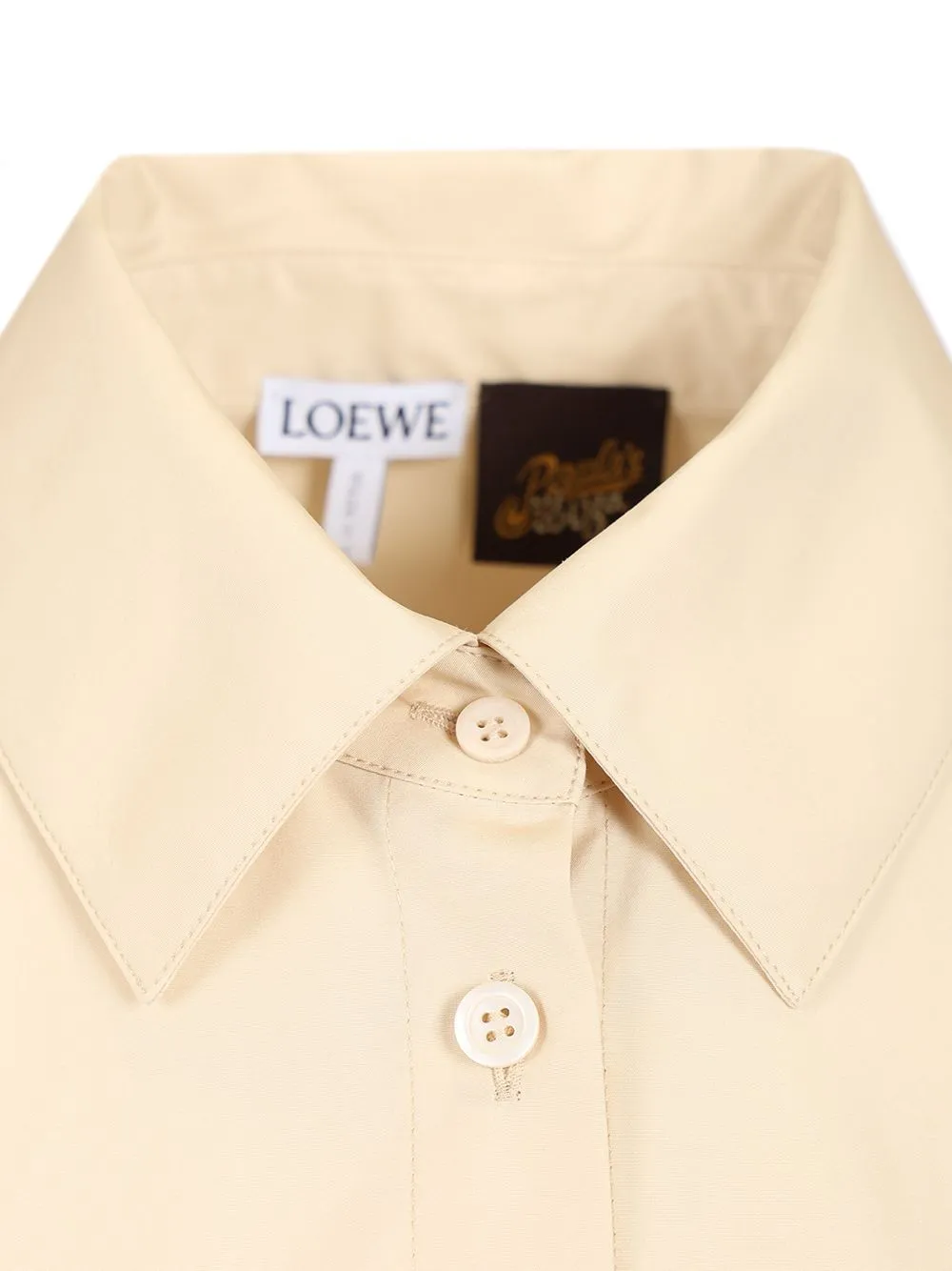 Short-Sleeved Cotton Shirt Shirts Beige sold by Wanan Luxury product image thumbnail 3