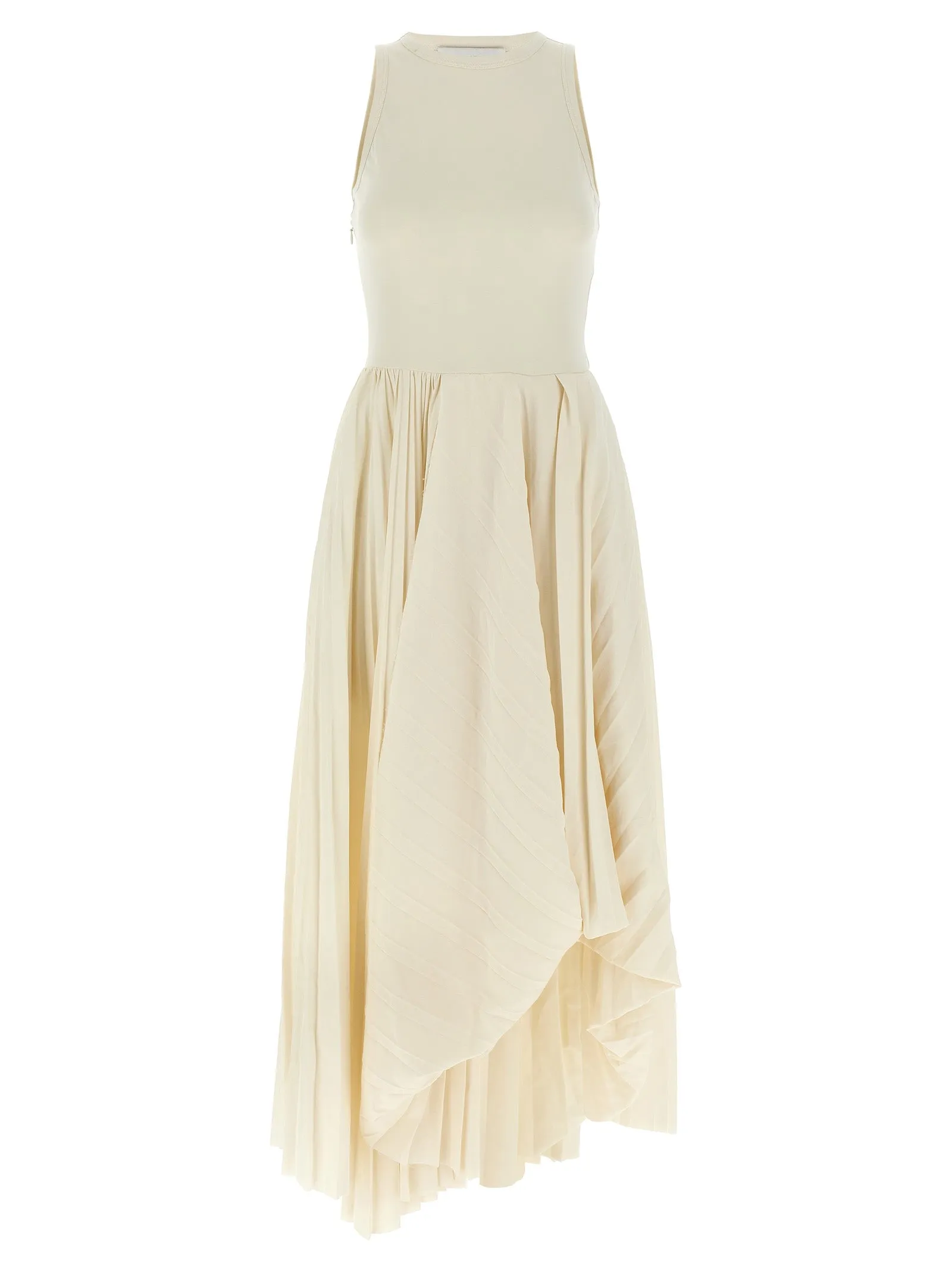 Asymmetrical Dress Dresses White sold by Wanan Luxury