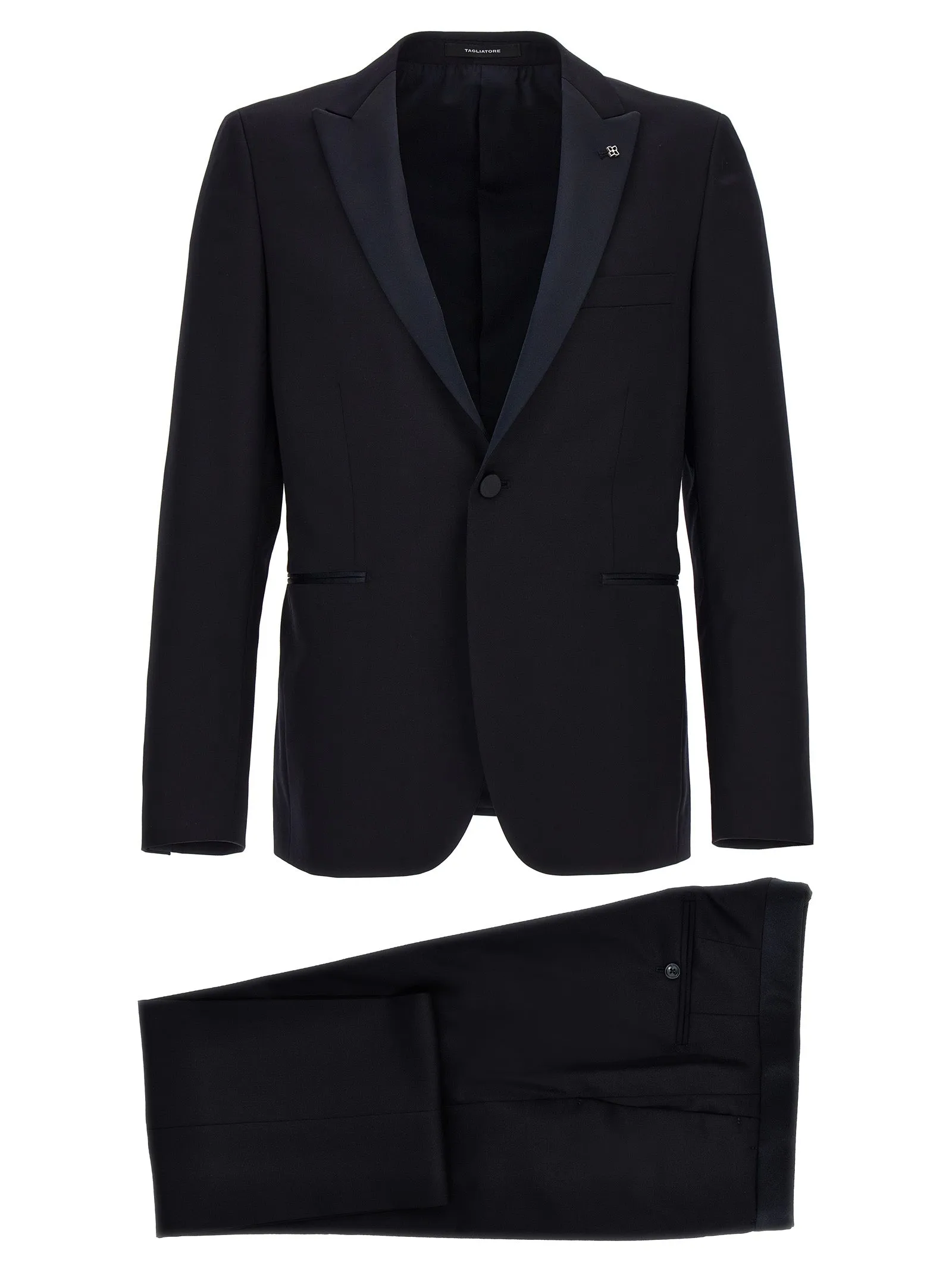 Tuxedo Dress Suits Blue sold by Wanan Luxury