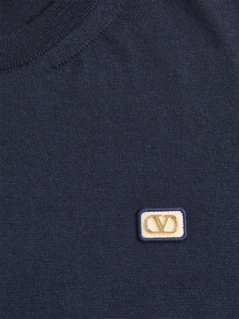 Valentino Wool Jumper With Vlogo Patch sold by Wanan Luxury product image thumbnail 5