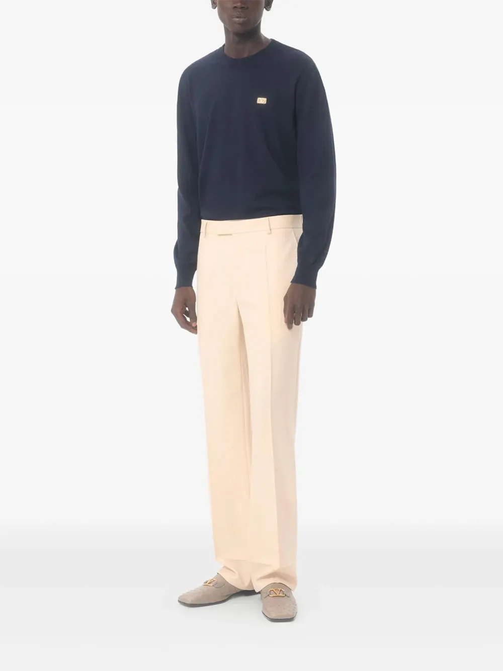 Valentino Wool Jumper With Vlogo Patch sold by Wanan Luxury product image thumbnail 2
