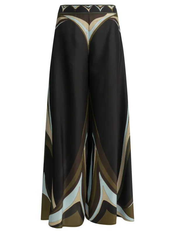 Fari Trousers Black made by Emilio Pucci