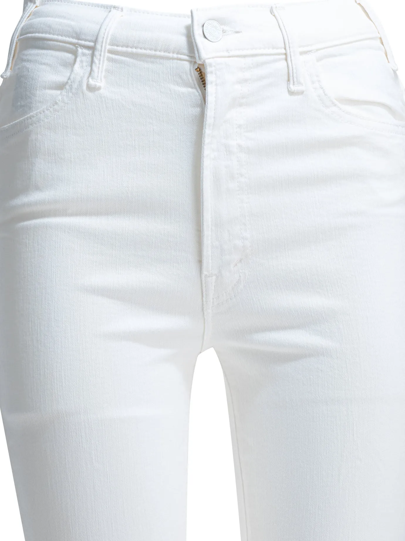 Hustler Ankle Fray Jeans White sold by Wanan Luxury product image thumbnail 3