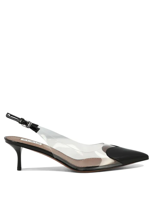 CœUr 55 Mm Heeled Shoes Black made by Alaia