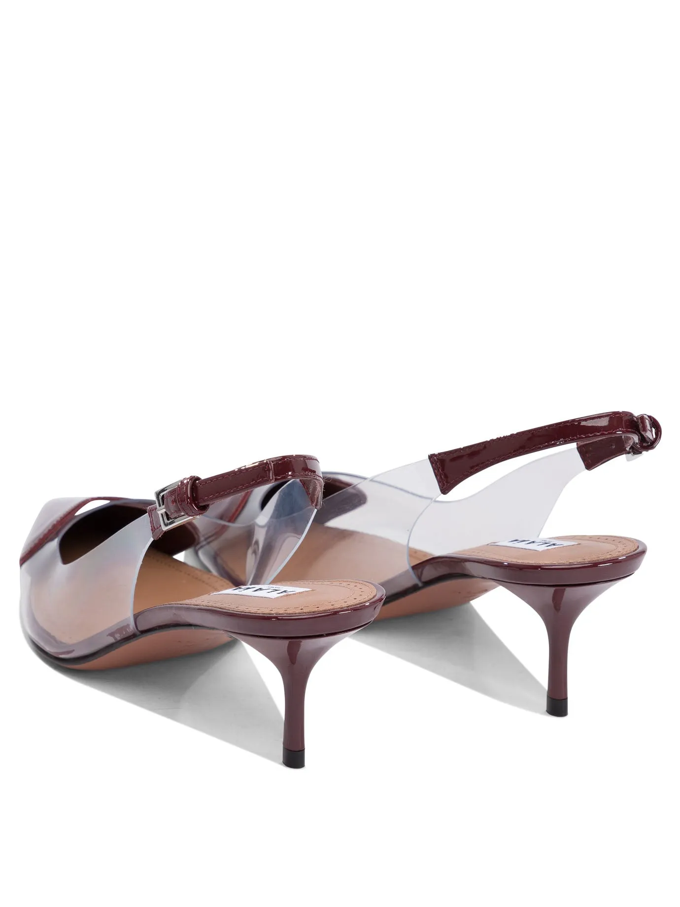 CœUr 55 Mm Heeled Shoes Bordeaux sold by Wanan Luxury product image thumbnail 4