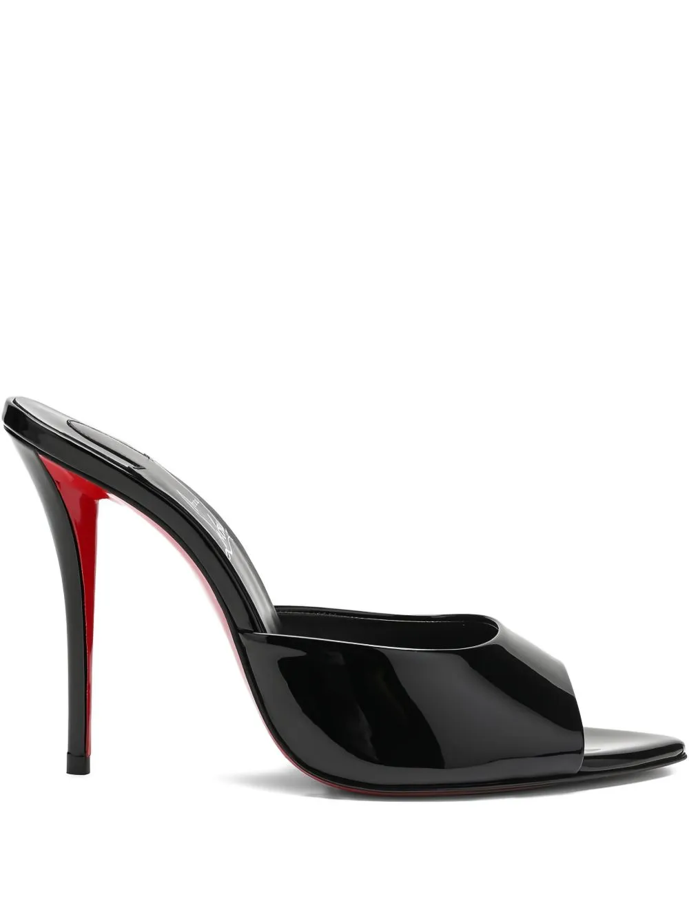 Miss Z Patent Leather Mules sold by Wanan Luxury