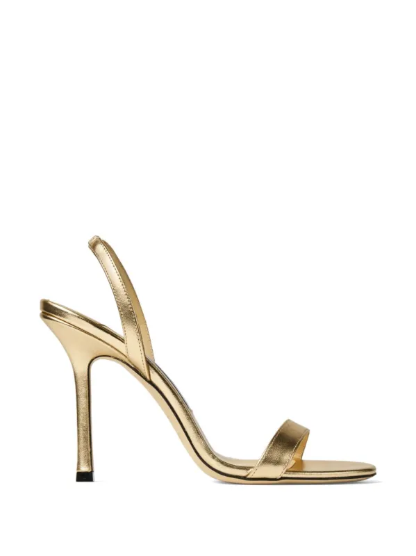 Jenn Leather Sandals made by Jimmy Choo