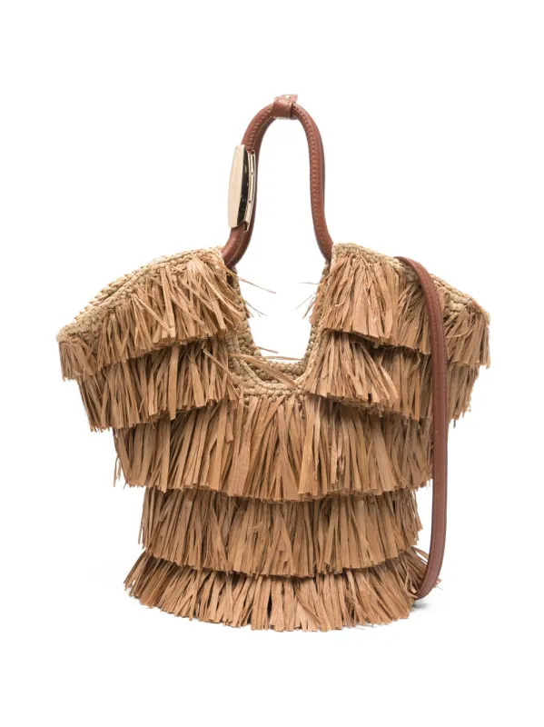 Goldentime Small Tote Bag made by Zimmermann