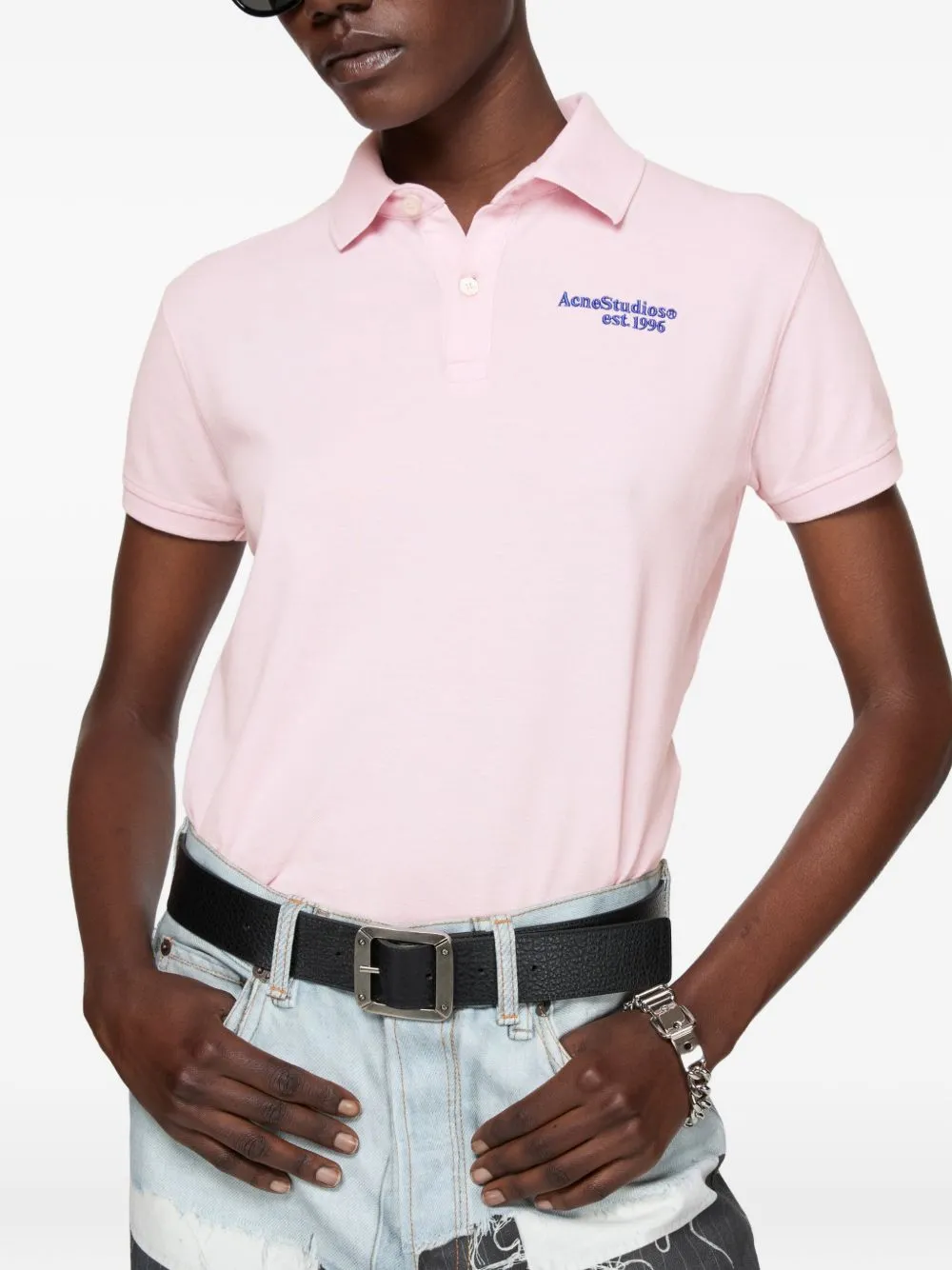 Logo Cotton Polo Shirt sold by Wanan Luxury product image thumbnail 3