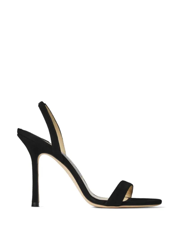 Jenn Suede Leather Sandals made by Jimmy Choo