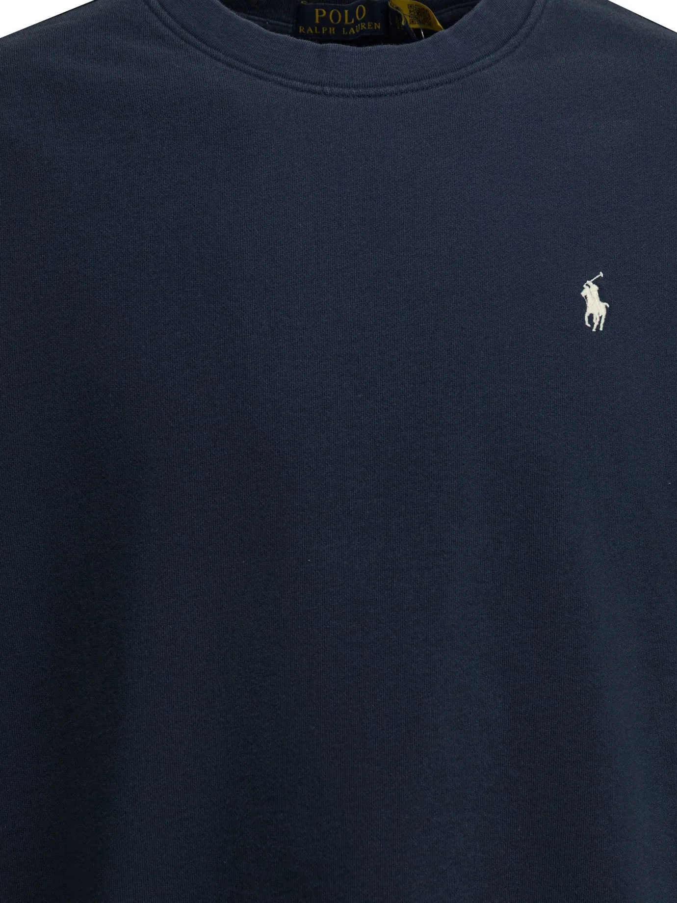 Crewneck Sweatshirt With Logo Sweatshirts Blue sold by Wanan Luxury product image thumbnail 3
