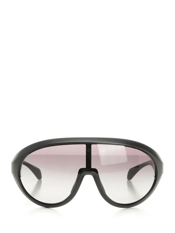 Moncler X Rick Owens Sun Glasses Black made by Moncler