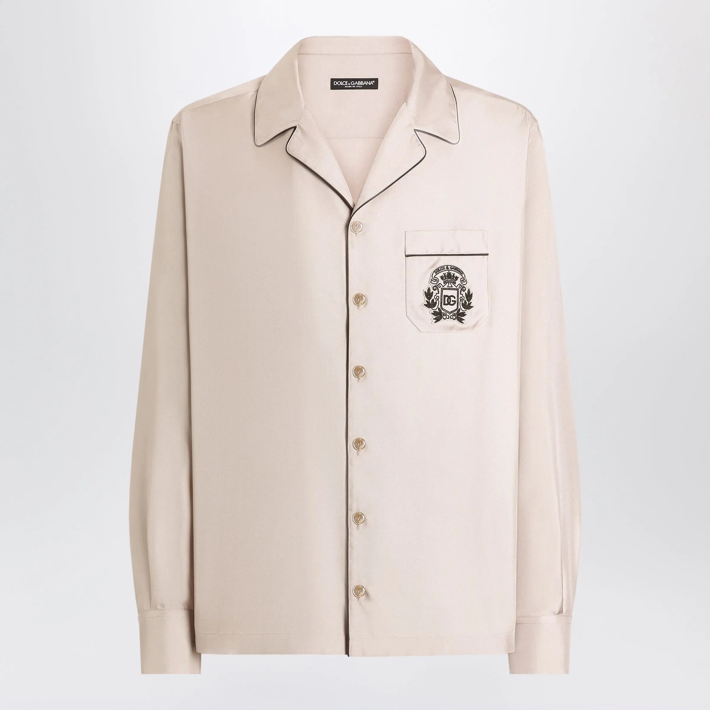 Silk Shirt With Embroidery sold by Wanan Luxury