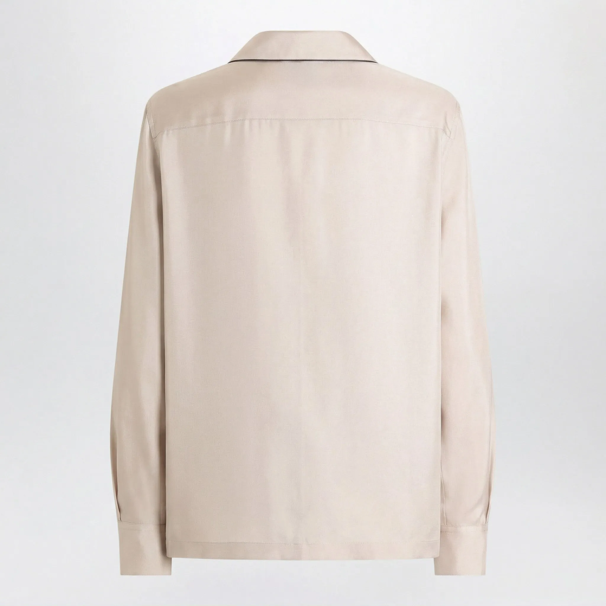 Silk Shirt With Embroidery sold by Wanan Luxury product image thumbnail 2