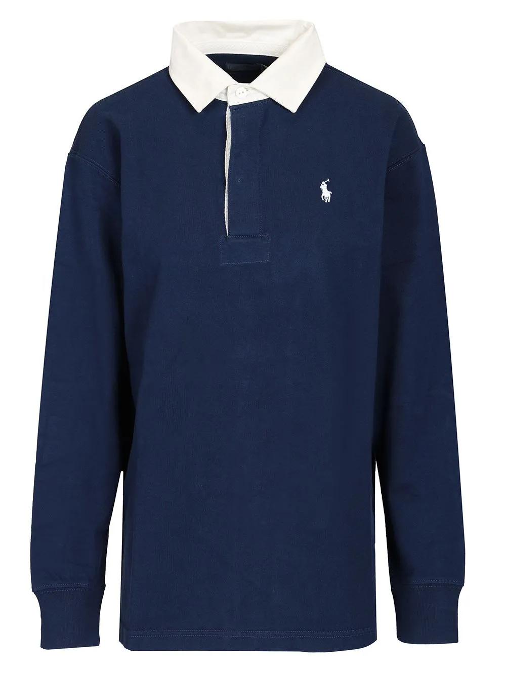 Rugby Shirt Knitwear Blue sold by Wanan Luxury
