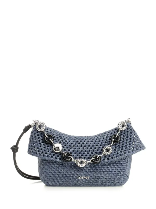 Ola Medium Bag Handbags Blue made by Loewe