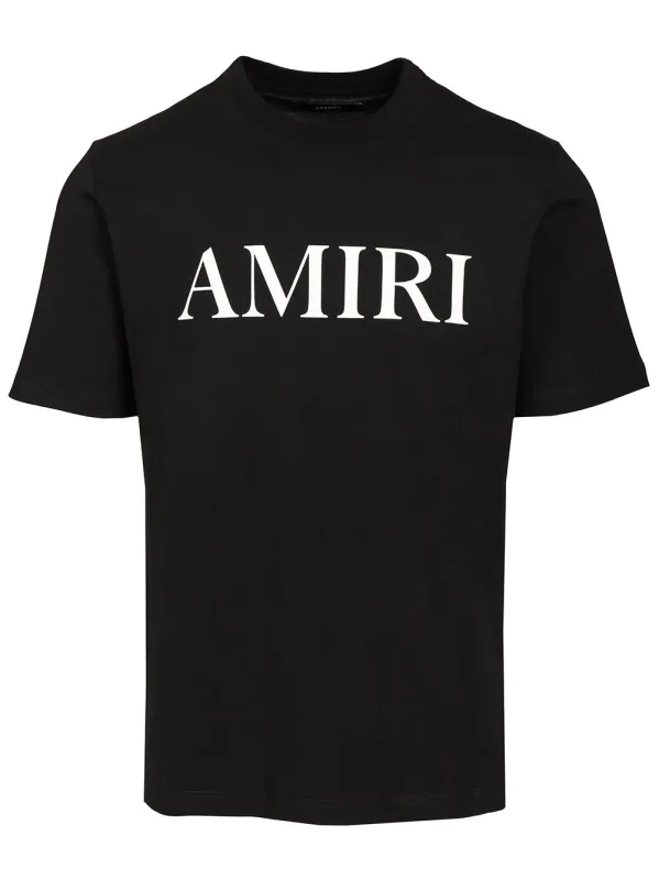 Cotton T-Shirt Black made by AMIRI