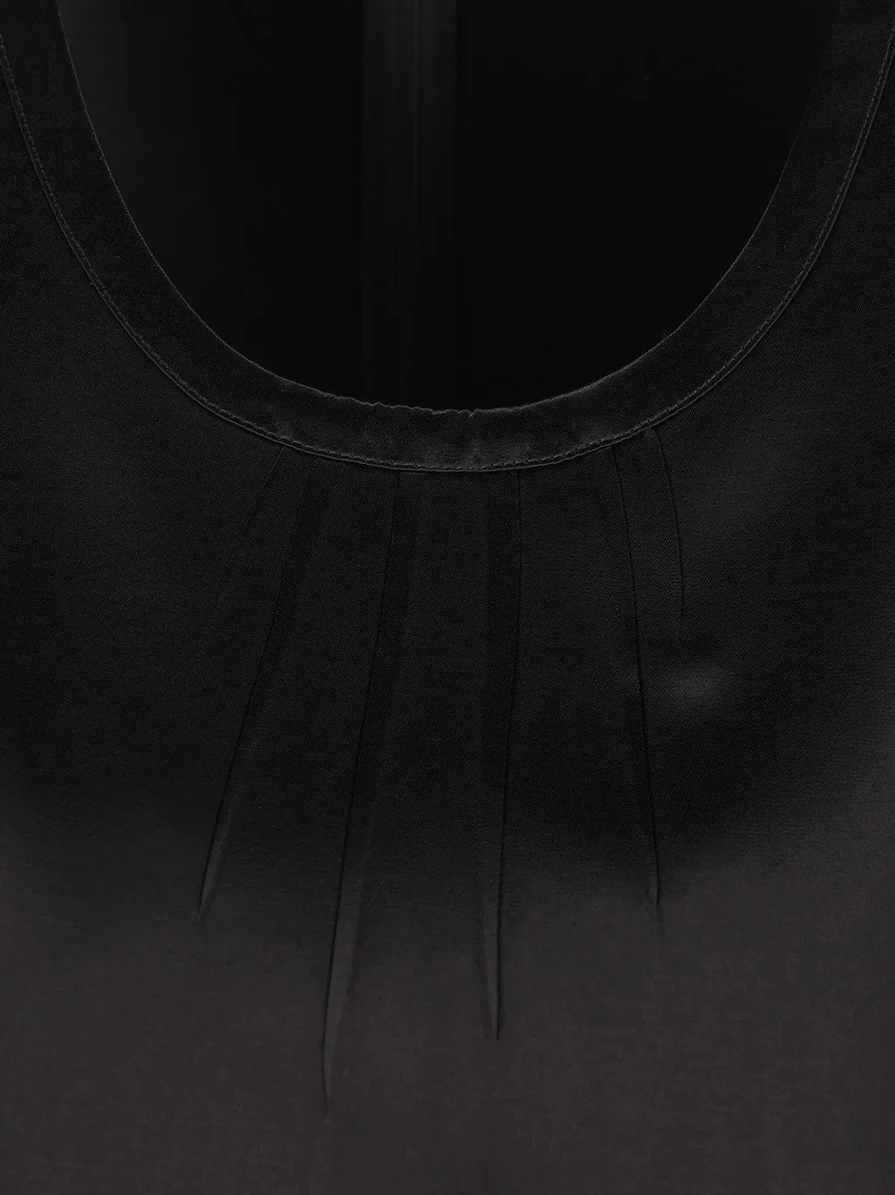 Cassandre Shift Dress In Satin sold by Wanan Luxury product image thumbnail 3